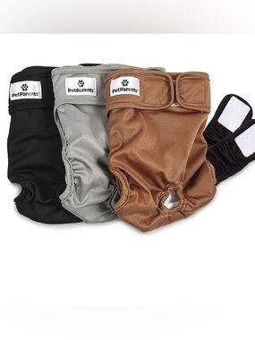 LMT: Pet Parents® Washable Dog Diapers (3pack) + Extendrs®